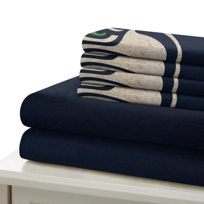 Seattle Seahawks Bedding Set Duvet Cover Without Filler