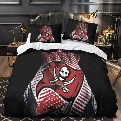 Tampa Bay Buccaneers Bedding Set Duvet Cover Without Filler