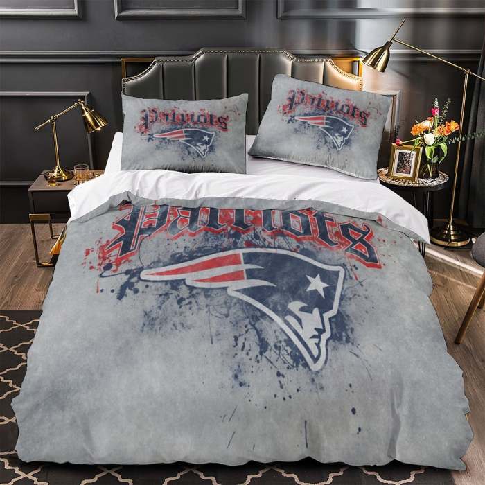 England Patriots Bedding Set Duvet Cover Without Filler