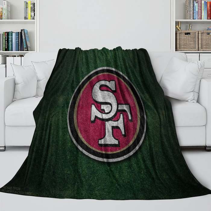 San Francisco 49Ers Blanket Flannel Fleece Throw Room Decoration