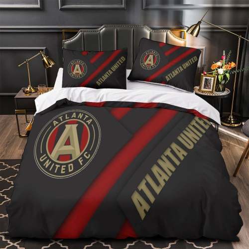 Atlanta United Fc Bedding Set Duvet Cover Without Filler