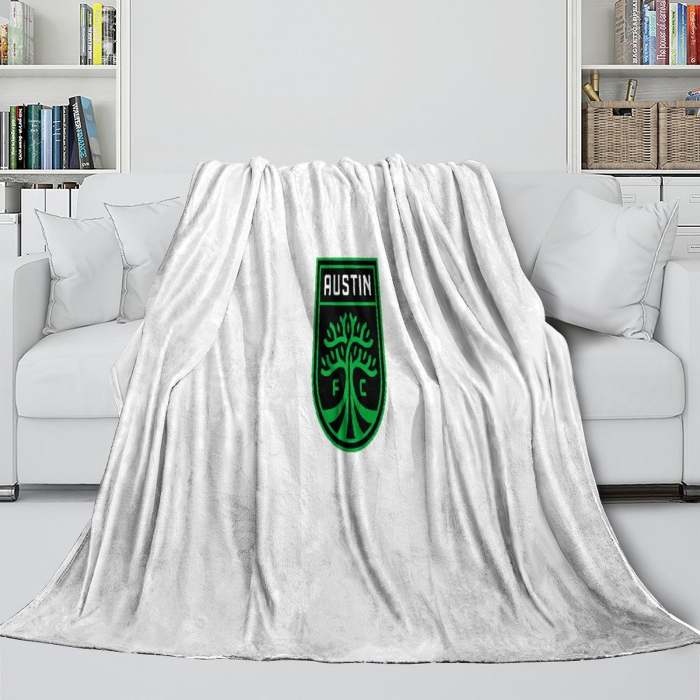 Austin Fc Blanket Flannel Fleece Throw Room Decoration