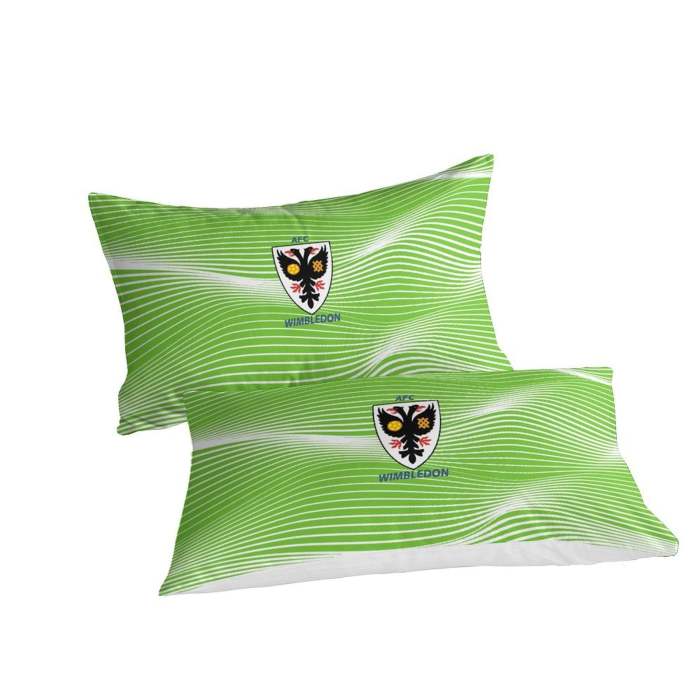 Afc Wimbledon Bedding Set Duvet Cover Without Filler