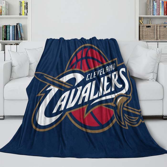 Cleveland Cavaliers Blanket Flannel Fleece Throw Room Decoration