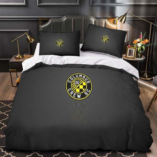 Columbus Crew Sc Bedding Set Duvet Cover Without Filler