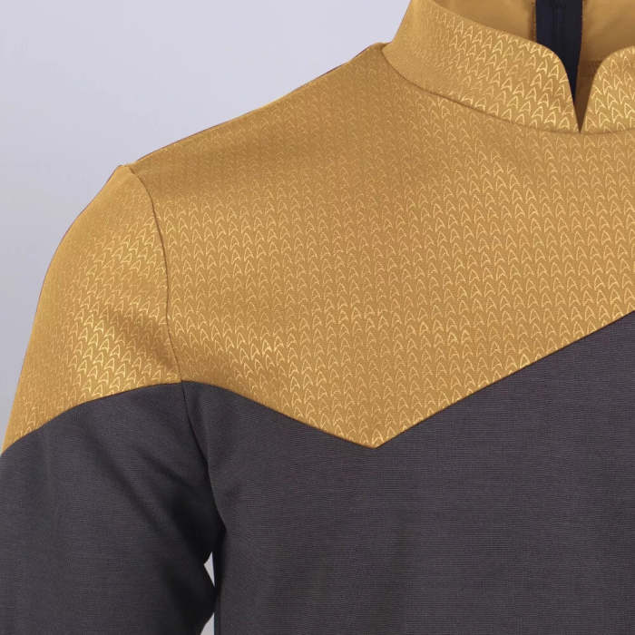 Star Trek Picard 2 Cadet Red Cosplay Uniforms Starfleet Blue Gold Top Shirts Costumes