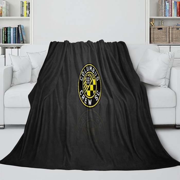Columbus Crew Sc Blanket Flannel Fleece Throw Room Decoration