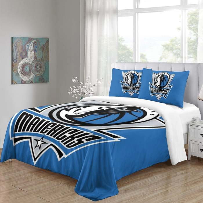 Dallas Mavericks Bedding Set Duvet Cover Without Filler