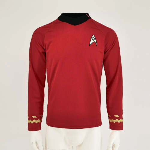 Star Trek The Original Series Tos Kirk Spock Uniform Shirt Cosplay Costume