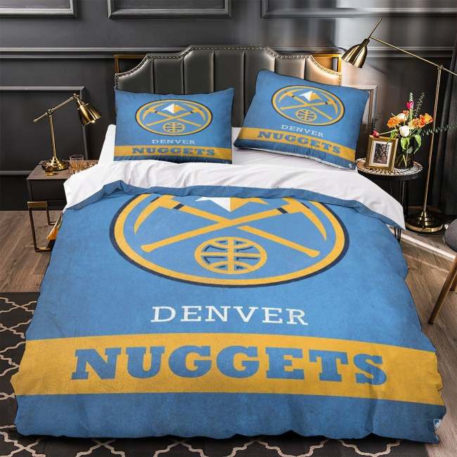Denver Nuggets Bedding Set Duvet Cover Without Filler