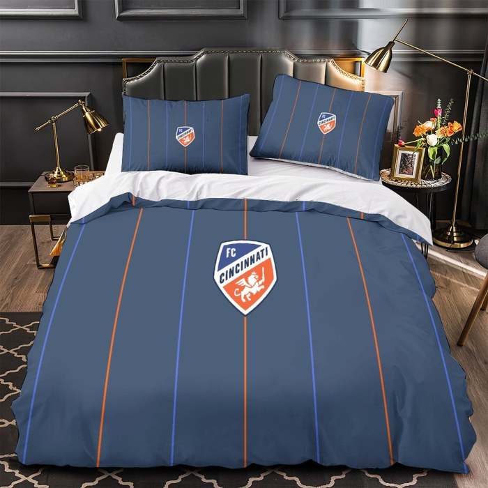 Fc Cincinnati Bedding Set Duvet Cover Without Filler