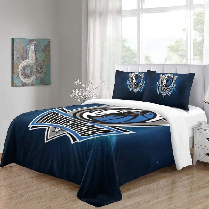 Dallas Mavericks Bedding Set Duvet Cover Without Filler