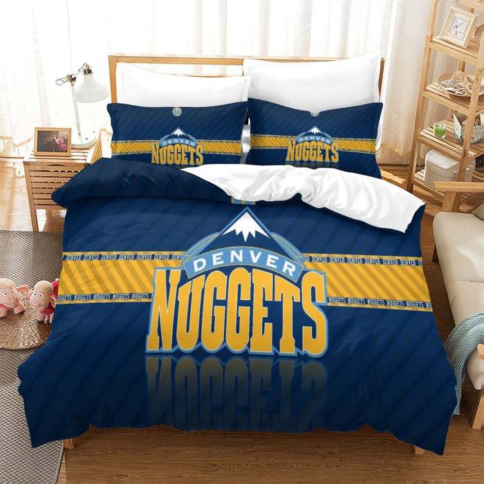 Denver Nuggets Bedding Set Duvet Cover Without Filler