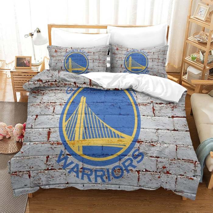 Golden State Warriors Bedding Set Duvet Cover Without Filler