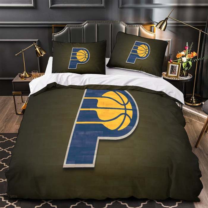 Indiana Pacers Bedding Set Duvet Cover Without Filler