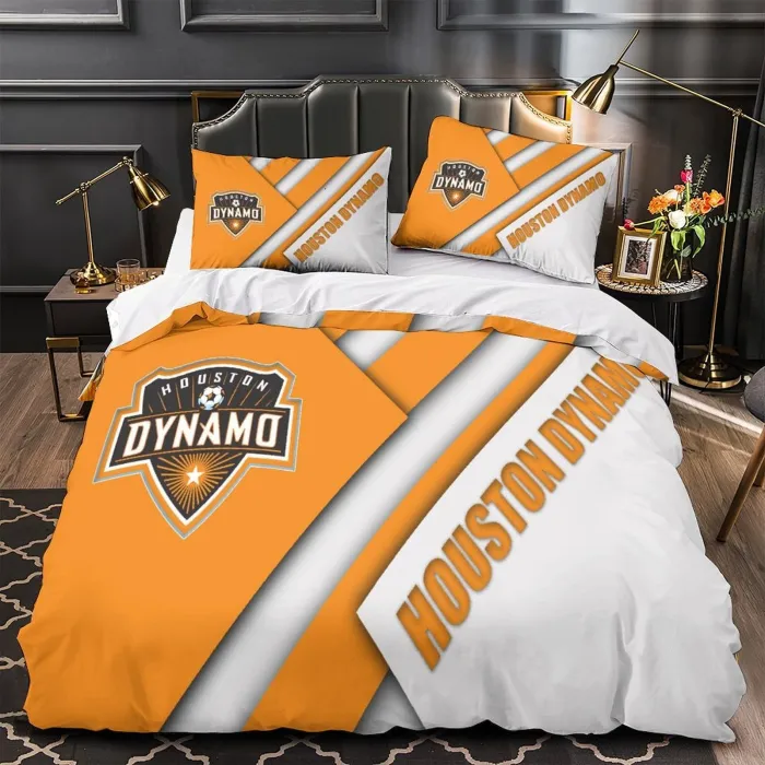Houston Dynamo Bedding Set Duvet Cover Without Filler