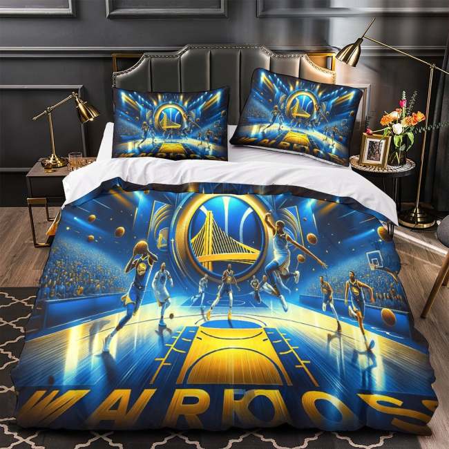 Golden State Warriors Bedding Set Duvet Cover Without Filler
