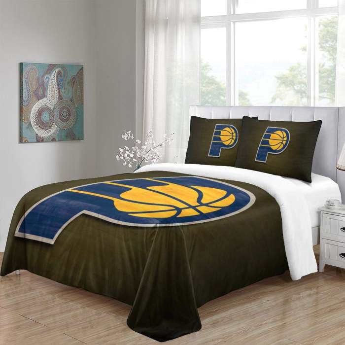 Indiana Pacers Bedding Set Duvet Cover Without Filler