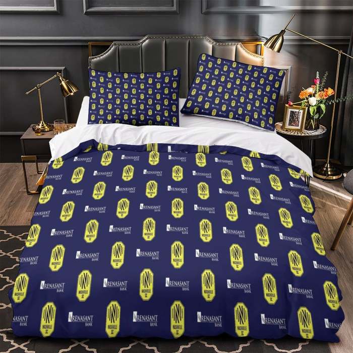 Nashville Sc Bedding Set Duvet Cover Without Filler