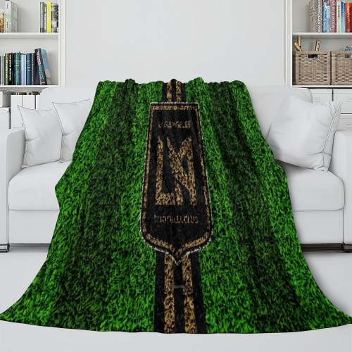 Los Angeles Fc Blanket Flannel Fleece Throw Room Decoration