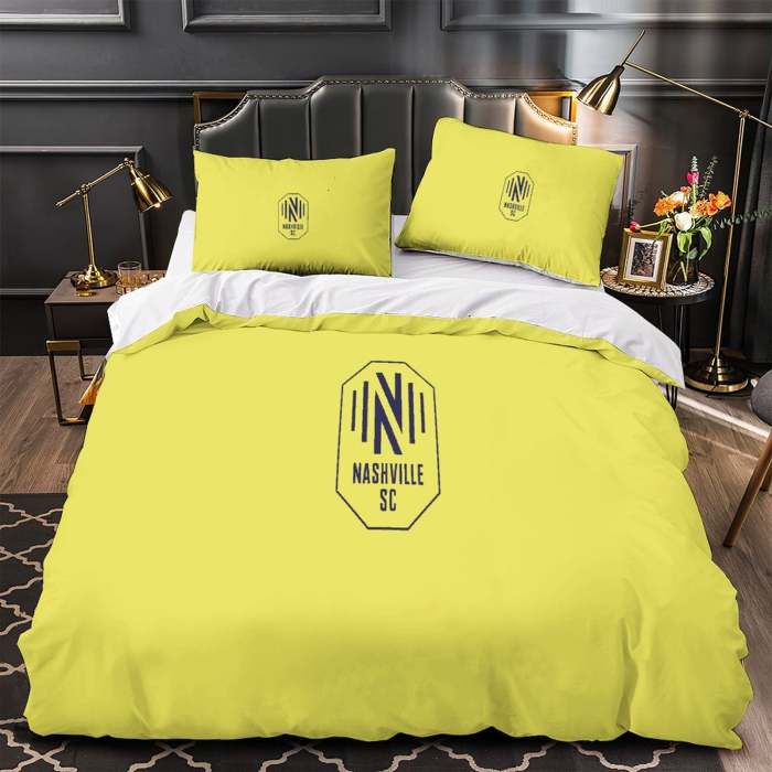Nashville Sc Bedding Set Duvet Cover Without Filler