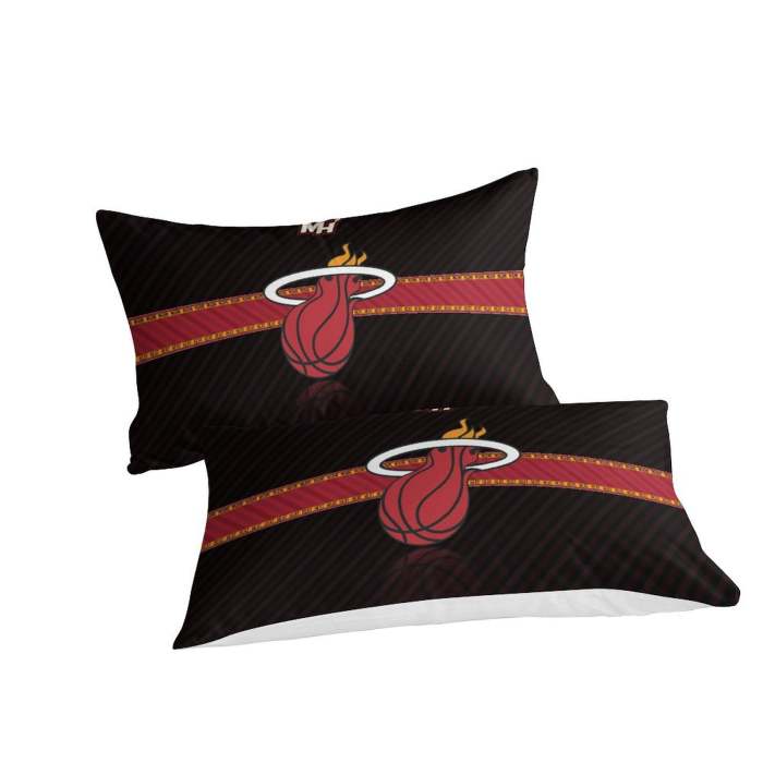 Miami Heat Bedding Set Duvet Cover Without Filler