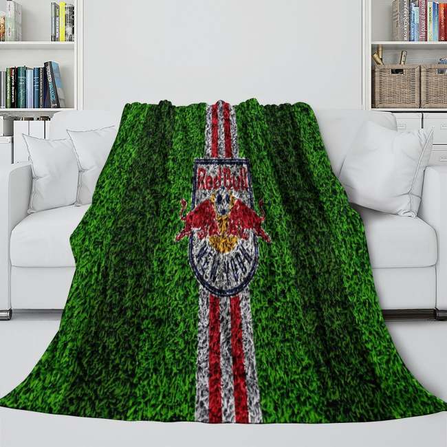 York Red Bulls Blanket Flannel Fleece Throw Room Decoration
