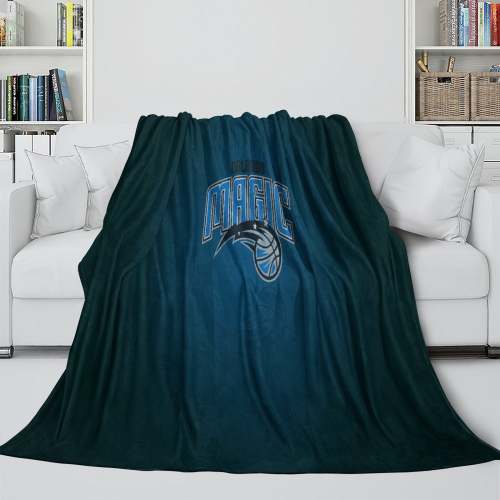 Orlando Magic Blanket Flannel Fleece Throw Room Decoration