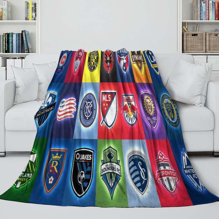 Chicago Fire Soccer Club Blanket Flannel Fleece Throw Room Decoration