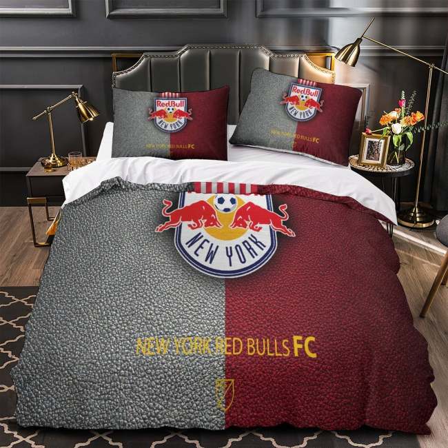 York Red Bulls Bedding Set Duvet Cover Without Filler