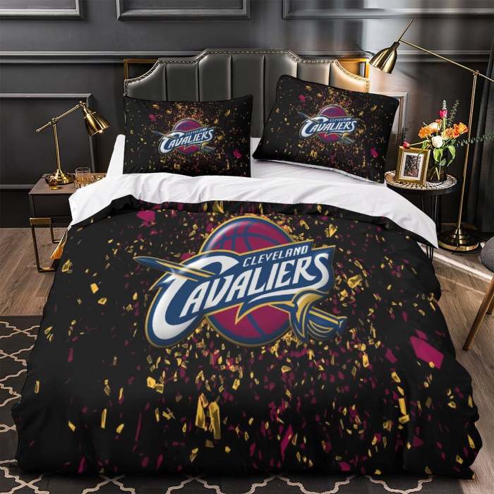 Cleveland Cavaliers Bedding Set Duvet Cover Without Filler