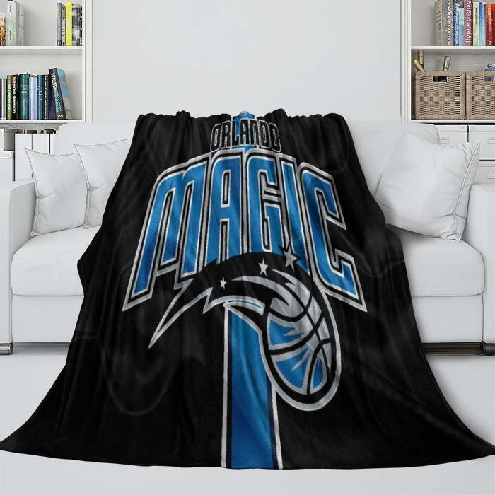 Orlando Magic Blanket Flannel Fleece Throw Room Decoration