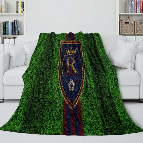 Real Salt Lake Blanket Flannel Fleece Throw Room Decoration