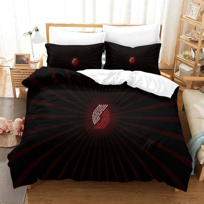 Portland Trail Blazers Bedding Set Duvet Cover Without Filler