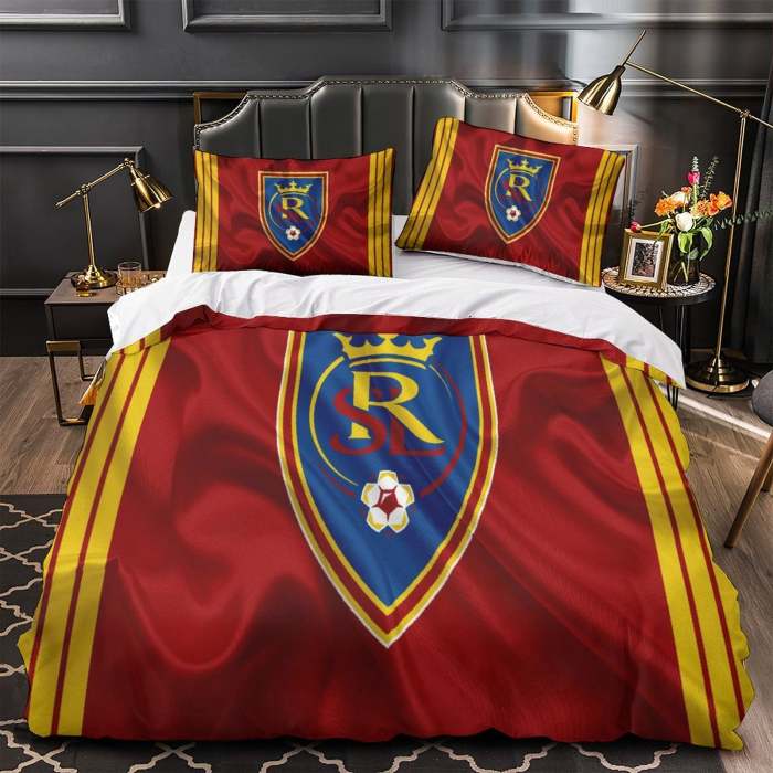 Real Salt Lake Bedding Set Duvet Cover Without Filler