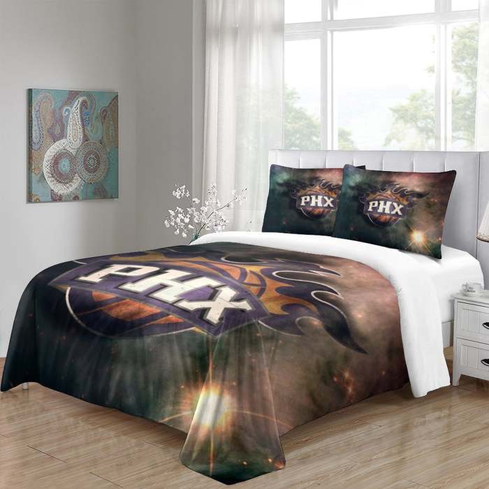 Phoenix Suns Bedding Set Duvet Cover Without Filler