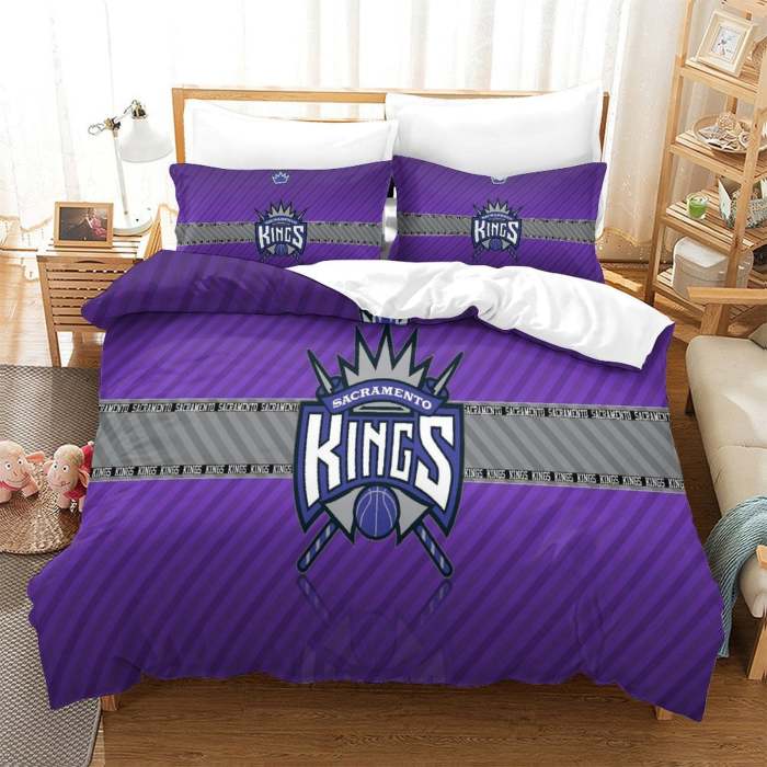 Sacramento Kings Bedding Set Duvet Cover Without Filler