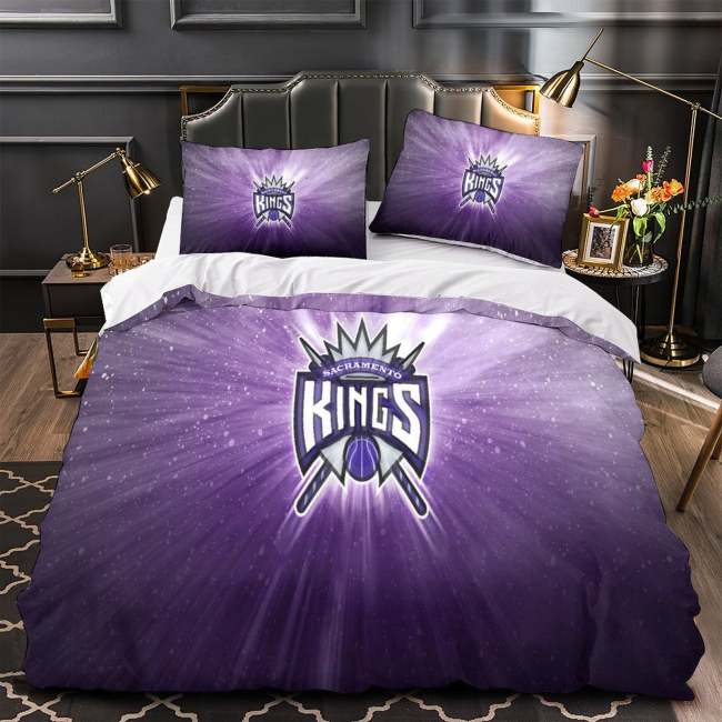 Sacramento Kings Bedding Set Duvet Cover Without Filler