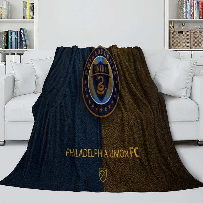 Philadelphia Union Blanket Flannel Fleece Throw Room Decoration