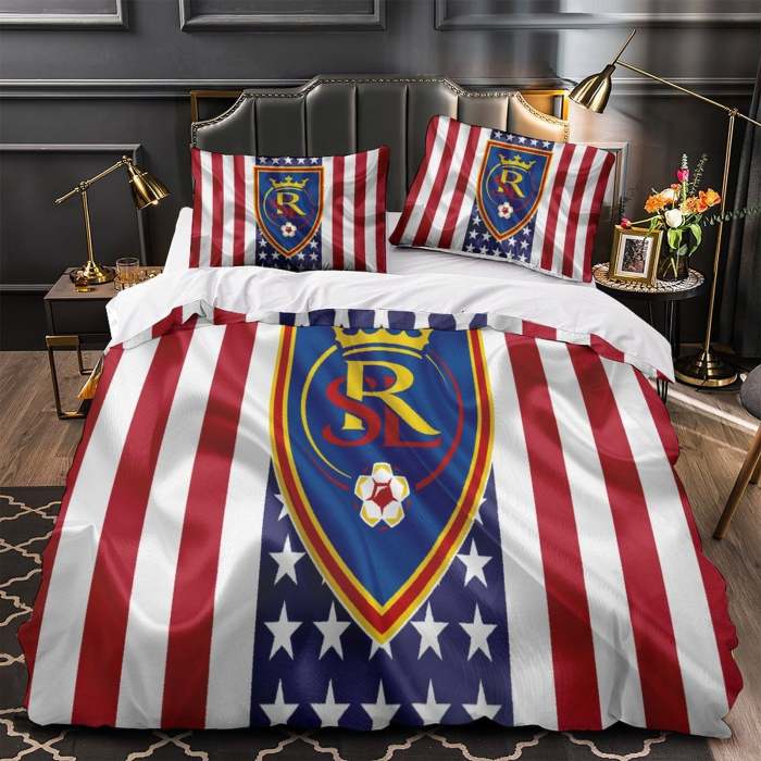 Real Salt Lake Bedding Set Duvet Cover Without Filler