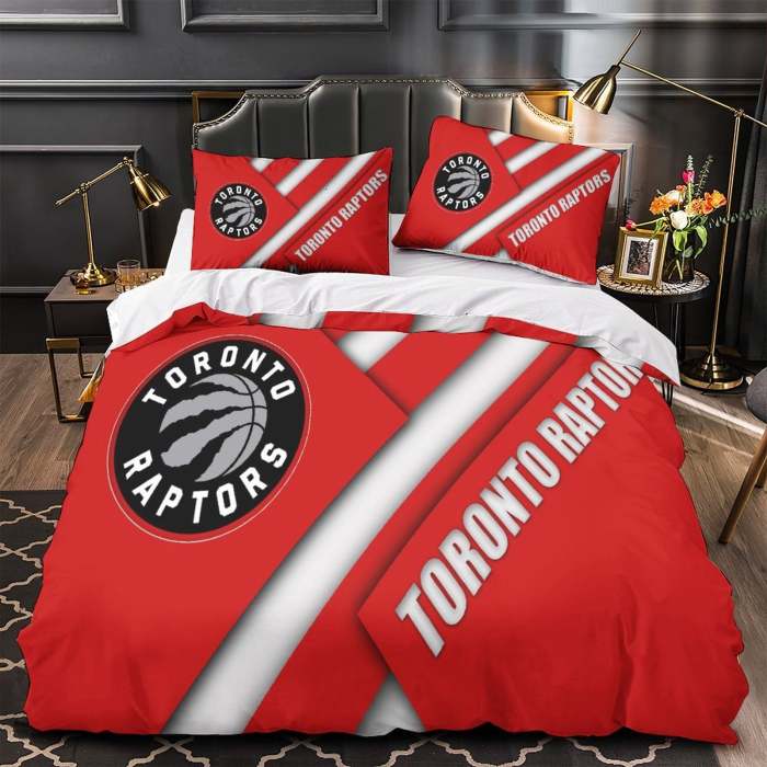 Toronto Raptors Bedding Set Duvet Cover Without Filler