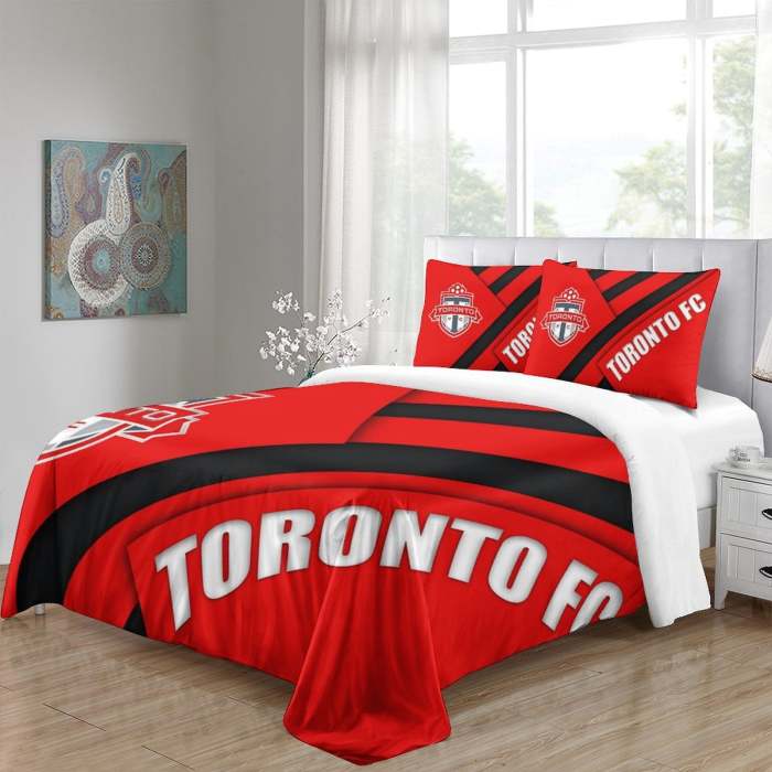 Toronto Fc Bedding Set Duvet Cover Without Filler