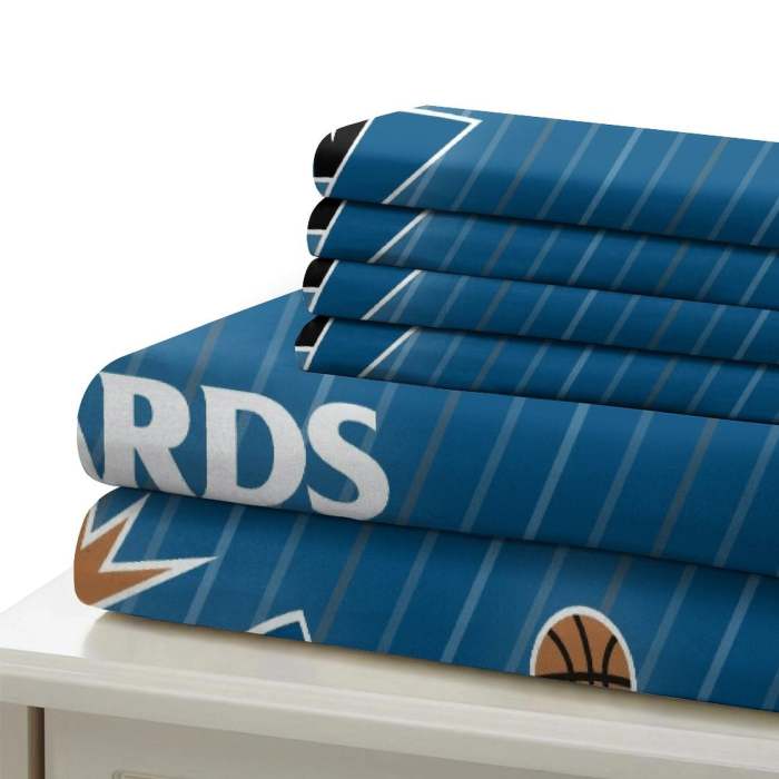 Washington Wizards Bedding Set Duvet Cover Without Filler