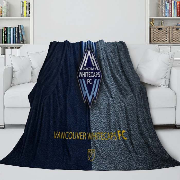Vancouver Whitecaps Fc Blanket Flannel Fleece Throw Room Decoration