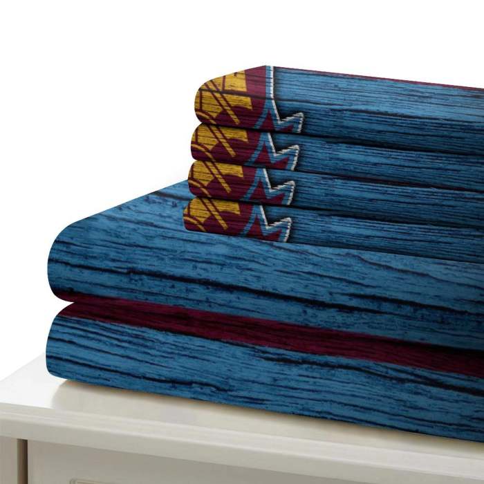 West Ham United Bedding Set Duvet Cover Without Filler