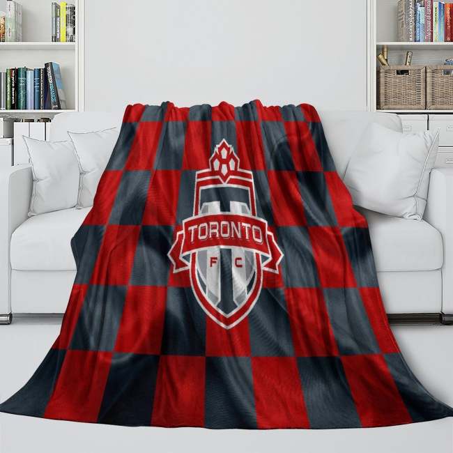 Toronto Fc Blanket Flannel Fleece Throw Room Decoration