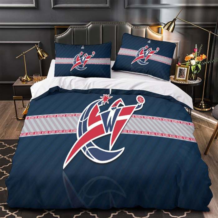 Washington Wizards Bedding Set Duvet Cover Without Filler