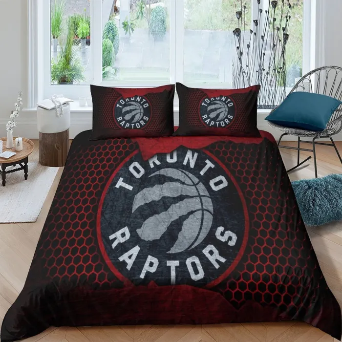 Toronto Raptors Bedding Set Duvet Cover Without Filler