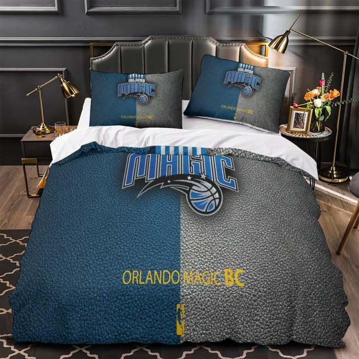 Orlando Magic Bedding Set Duvet Cover Without Filler