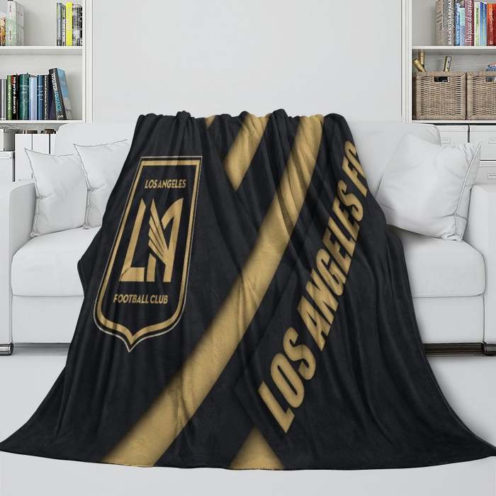 Los Angeles Fc Blanket Flannel Fleece Throw Room Decoration